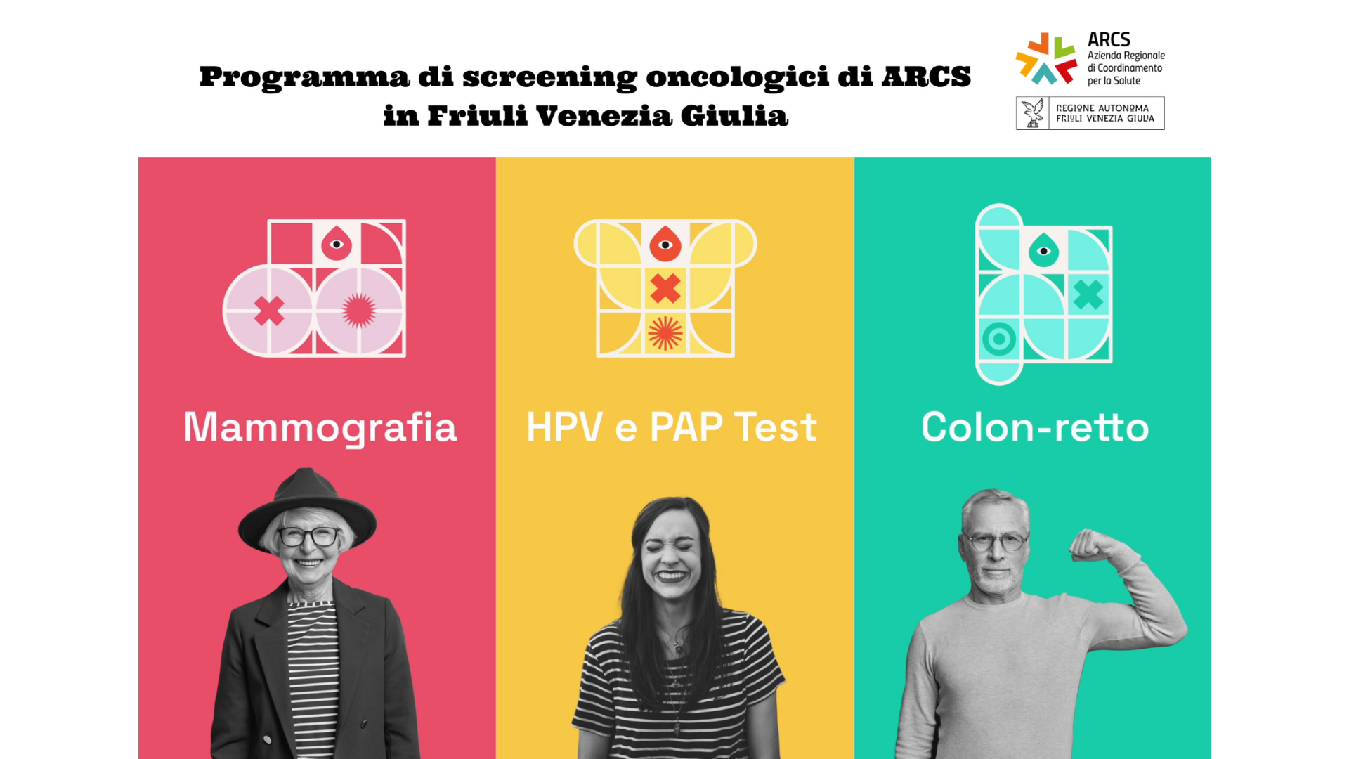 Programma di screening oncologici di ARCS in Friuli Venezia Giulia