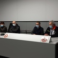 Da sinistra: Gianna Zamaro, Riccardo Riccardi, Giuseppe Tonutti, Amato De Monte